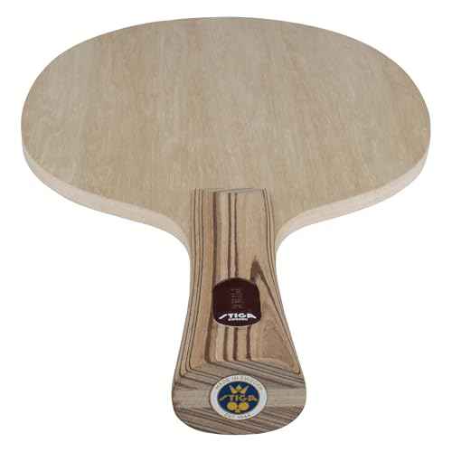 Stiga Pure Table Tennis Blade, Round Wood Blade for Experienced Advanced Offensive Players, Competition Approved