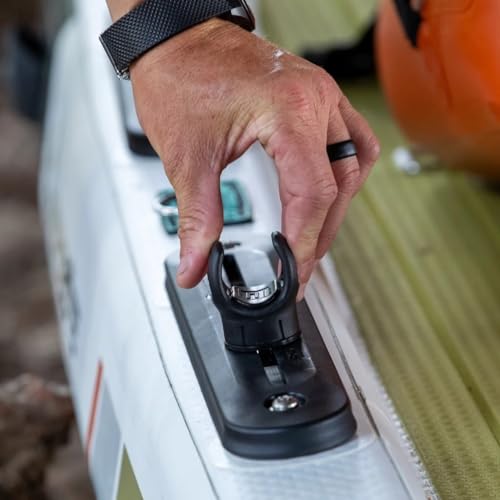 BOTE Fishing Rail Rac Paddle Holders Fitted for Compatible Rackham iSUP Stand Up Paddle Boards Accessory for Rail Rac Tracks
