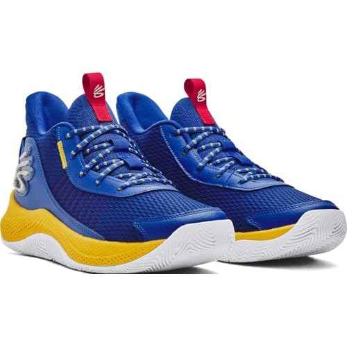 Under Armour - Unisex Curry 3Z7 Basketball Shoes, Color Royal (400), Size: 8.5 M US Mens / 10 M US Womens
