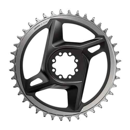 SRAM X-Sync Road Direct Mount Chainring for RED/Force - 38t, 12-Speed, 8-Bolt Direct Mount, Gray