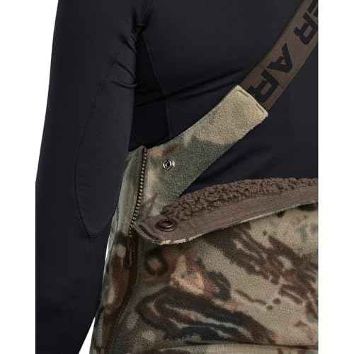 Under Armour Womens Rut Windproof Bib | Windproof Silent Microfleece Sherpa Liner | Womens Insulated Bib Overalls
