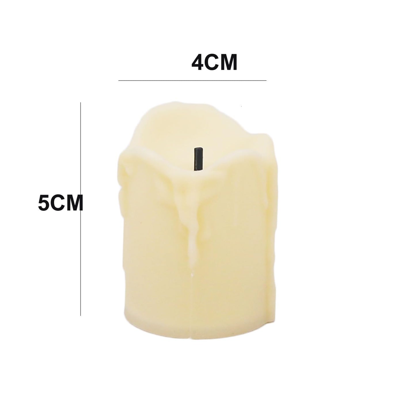 FireflyStar LED Tealight Candle 12pcs Led Votive Candle Battery Powered Tea Light Candles Amber Flameless Candle for Halloween Decorations