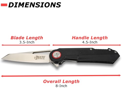 Elite Tactical - Folding Knife - ET-FDR004BRD