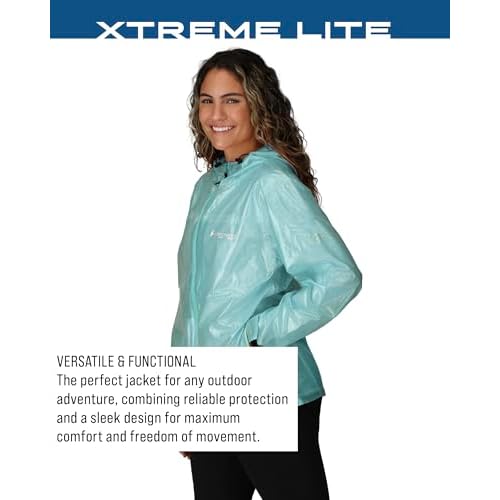 FROGG TOGGS Women's Xtreme Lite Packable 2-Layer Waterproof Breathable Rain Jacket