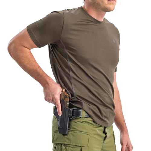 Beretta Men's Ice Power Lightweight Breathable Quick-Drying Straight Cut Short Sleeve Shooting T-Shirt