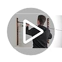 Ghosthorn Holds Up to 24 Rods Fishing Pole Rod Racks Wall or Ceiling Mounted Fishing Pole Rod Holders for Garage Storage O...
