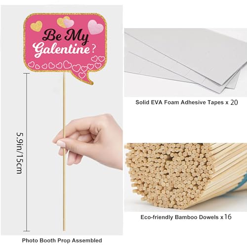 Galentines Day Decorations Photo Booth Props, Valentines Day Decor Photobooth Props, Galentine's Day Party Favors, Galenti...