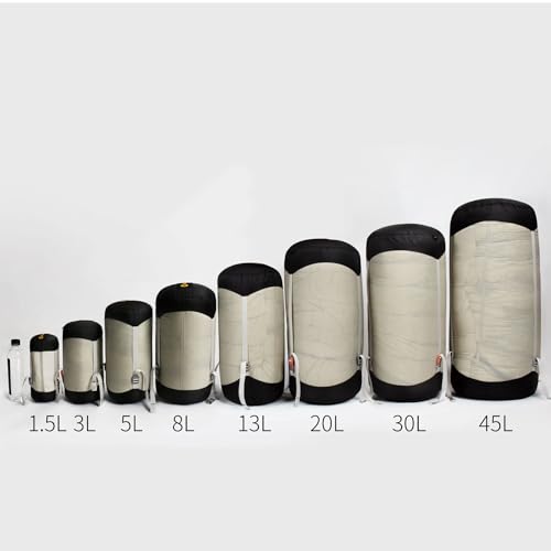 AEGISMAX New 1.5L-45L Ultralight Compression Sack for Sleeping Bag Accessories Waterproof Nylon Stuff Sack Outdoor Ultrali...
