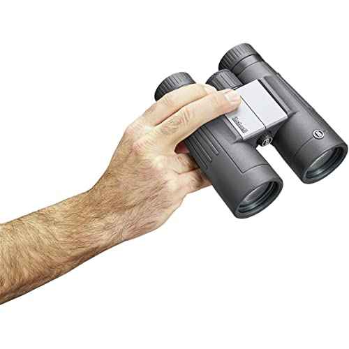 Bushnell PowerView 2 Binoculars, High-Definition Binoculars with Multi-Coated Lenses, Durable Aluminum Alloy Chassis, Wide Field of View, Ideal for Wildlife Observation, Hiking and Sporting Events