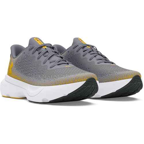 Under Armour Men's Infinite, (106) Steel/Taxi/Taxi, 11.5, US
