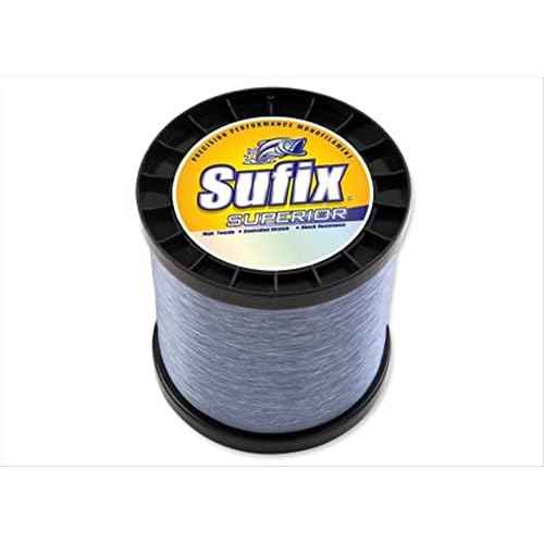 Sufix Superior 1-Pound Spool Size Fishing Line (Smoke Blue, 20-Pound)