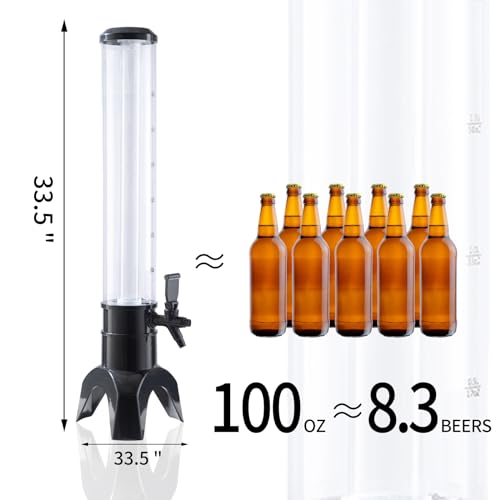 Dongda -Beverage Dispenser - Drink Dispensers for Parties -Perfect Home Bar Accessories - Alcohol, Beer & Liquor Dispenser...