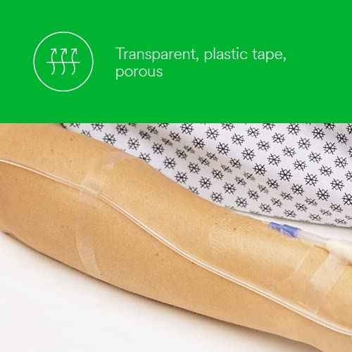 3M¢â Transpore¢â Surgical Tape, 1527-0, 1/2 in X 10 yd, 24 Roll/Carton, 10 Carton/Case