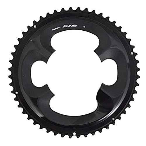 Shimano Spares FC-R7000 Chainring, 52T-MT for 52-36T, Black