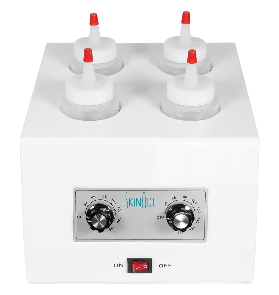 SkinAct Electric Bottle Warmer with Adjustable Temperature (Quadruple)