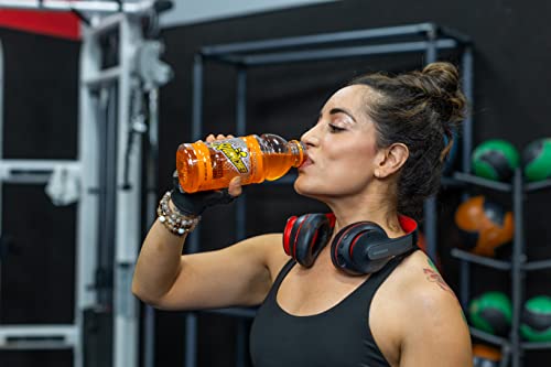 Sqwincher Activity Drink Bottles | Orange Flavored | Low Calorie | Low Sodium | Ready-To-Drink| Electrolyte Replenishment ...