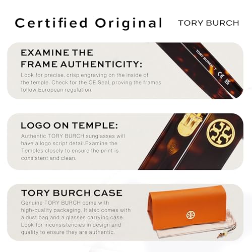 Tory Burch TY7143U SQUARE Shape Sunglasses with eSHADES Luxury Eyewear kit Bundle