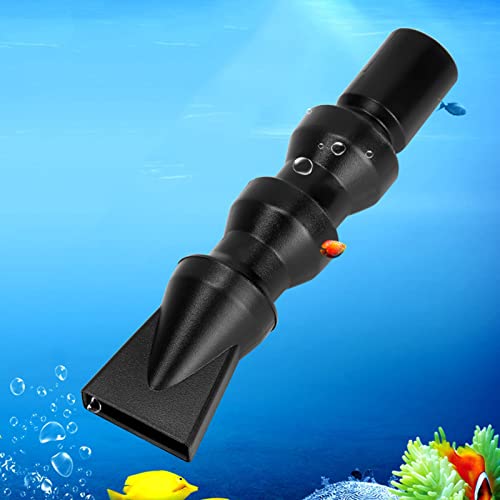 Aquarium Duck Flat Nozzle, Flexible 360°Rotatable Duckbill Water Outlet Plastic Aquarium Water Outlet Duckbill Nozzle Pipe...