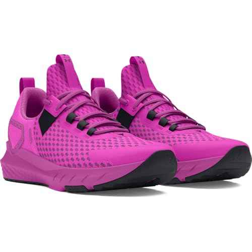 Under Armour Women's Project Rock Blood Sweat Respect 4, (501) Vivid Magenta/Black/Vivid Magenta, 5.5, US
