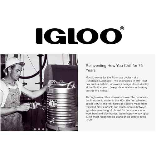 Igloo Hinge for 25, 52, 72 Qt BMX Coolers, Plastic, Black