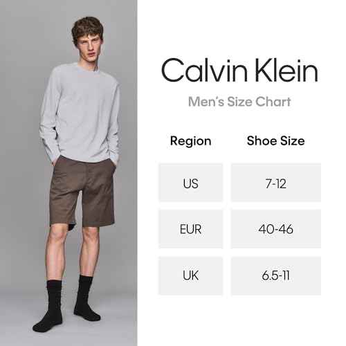 Calvin Klein Mens Quarter Socks - 12 Pack Breathable Soft Cushioned Quarter Cut Athletic Ankle Socks for Men