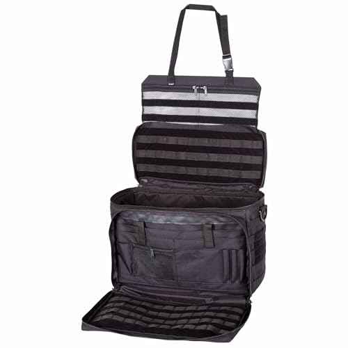 5.11 Tactical Wingman Patrol Bag ? Police Gear Car Seat Organizer for Law Enforcement, Black, Style 56045ABR