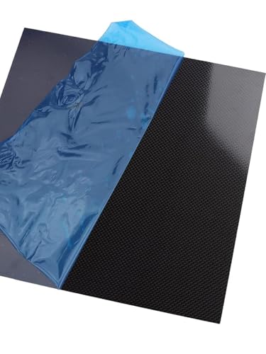 Rolcoassuns Carbon Fiber Sheet, 240×240 MM 0.5mm 1.0mm 1.5mm 2mm 2.5mm 3.0mm 4.0mm, 3K Full Carbon Fiber Board 100% Plain ...