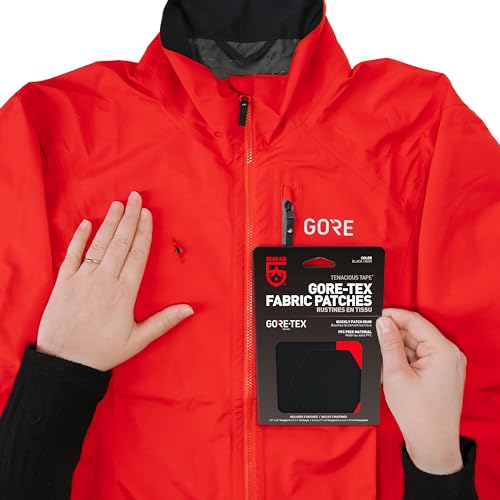 Gear AID Tenacious Tape Gore-TEX Fabric Patches for Quickly Fixing Holes and Tears in Jackets, Gloves, Rain and Ski Pants,...