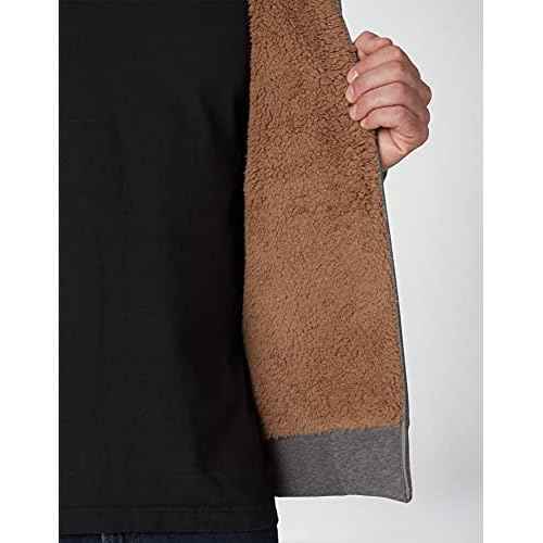 Dickies Men's Sherpa Lined Fleece Zip Hoodie