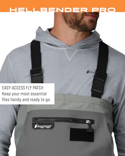 FROGG TOGGS Men's Hellbender Pro Waterproof Stockingfoot Fishing Chest Wader for Fishing