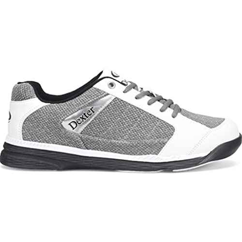 Dexter Mens Wyoming Bowling Shoes - Lt Grey/White 9 1/2