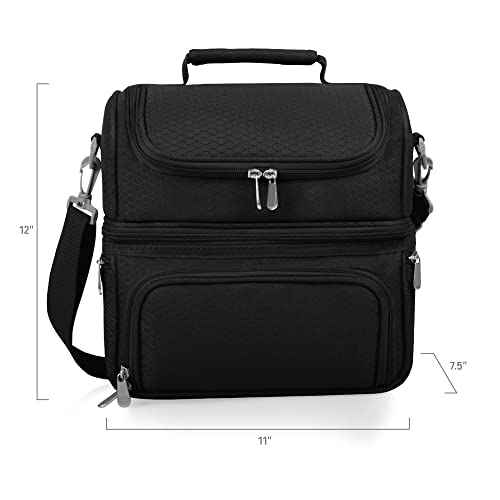 NHL Anaheim Ducks Pranzo Lunch Bag - Insulated Lunch Box with Picnic Set - Lunch Cooler Bag
