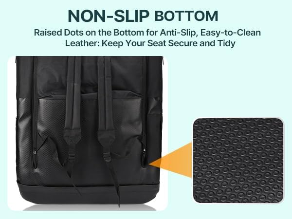 HOPERAN 21" 2pcs Dual-Sided Heated Stadium Seats for Bleachers with Back Support, 3 Levels Heating Stadium Seating for Bleachers Seat with Backrest, 5 Pockets Portable Stadium Chair for Outdoor