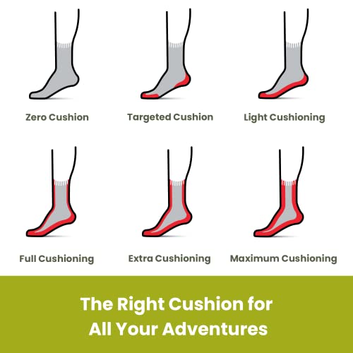 Smartwool Men's Trail Run Targeted Cushion Neature Print Crew Socks