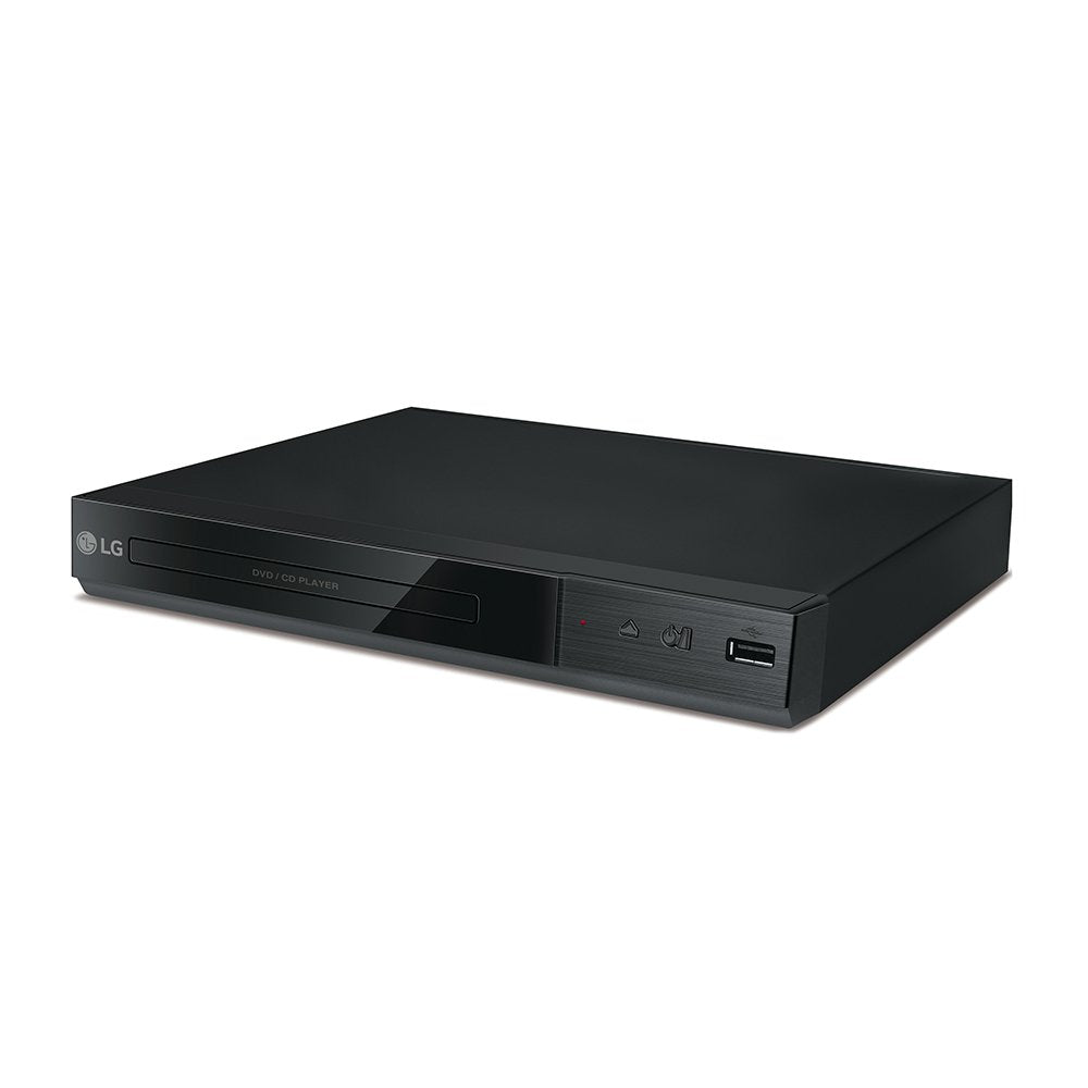 LG DP132H DVD Player Full HD Upscaling Traditional DVD Playback USB Playback HDMI Out USB Direct Recording with Remote Control - Black-New