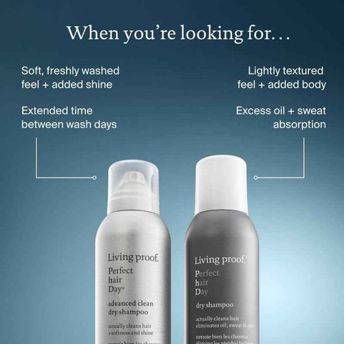 Living proof Dry Shampoo Perfect hair Day, Dry Shampoo for Women and Men, 5.5 oz, 2-Pack
