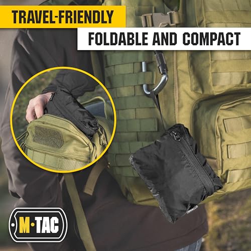 M-Tac Backpack Rain Cover Waterproof - Bag Rain Cover - for Hiking Travel Camping Military