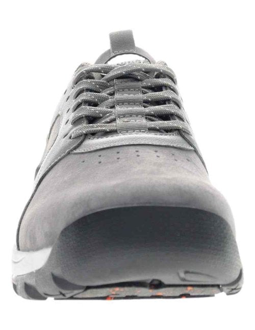 Propét Men's Visp Waterproof Shoe, Grey Suede 8.5 Medium US