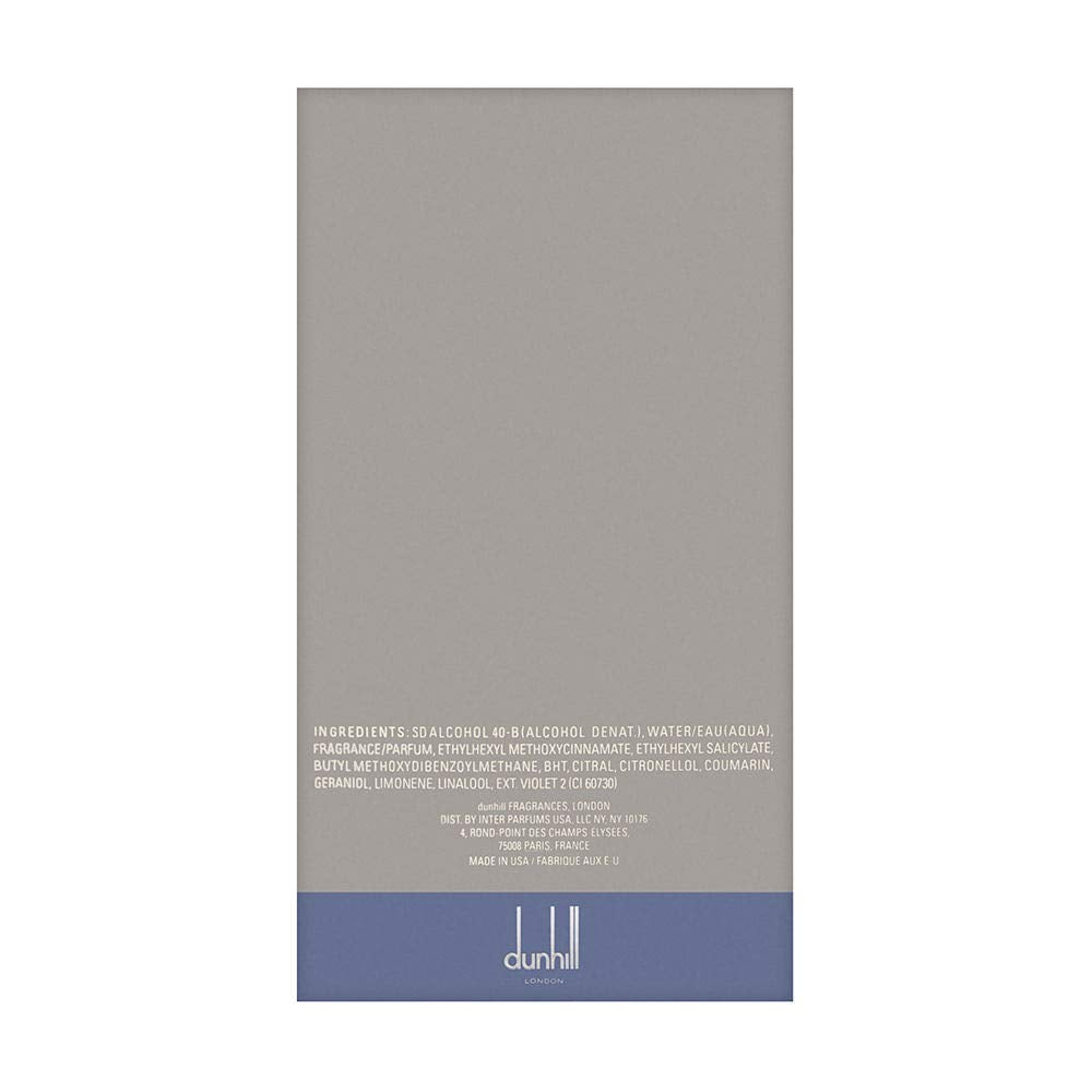 Dunhill Desire blue ocean by dunhill for men - 3.4 Ounce edt spray, 3.4 Ounce