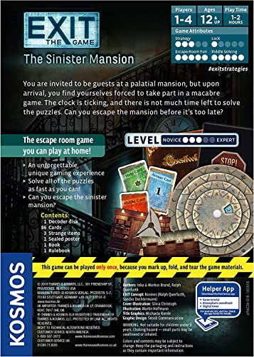 EXIT: The Sinister Mansion