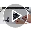 KLEVVO Wood Stove Fan Heat Powered, Strong Magnetic Fireplace Fan,【Ultra Quiet & High Speed & Non Electric】 Auto Thermal F...