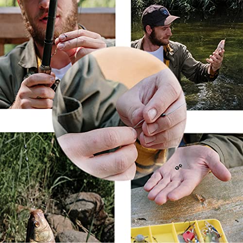 SANWEAL120PCS/200PCS Fishing Weights Sinkers - Premium Split ShotFishing Weights Sinkers - Round Removable Fishing Sinkers...