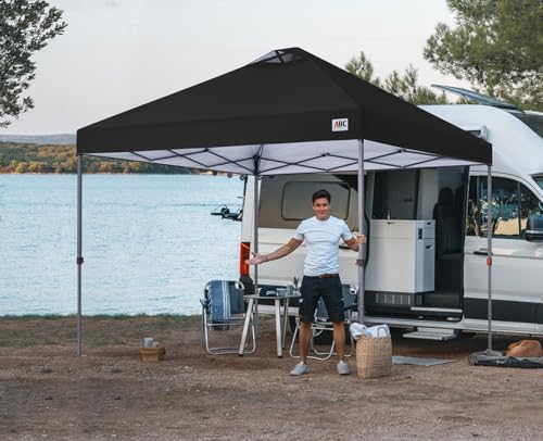 ABCCANOPY Replacement Canopy Top for Easy Pop up Canopy Tent 10x10, Black