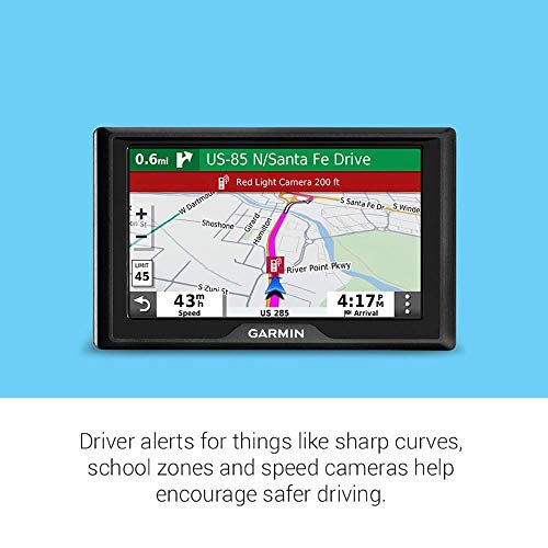 Garmin Drive 52, GPS Navigator with 5 inch Display, Simple On-Screen Menus and Easy-to-See Maps (Renewed)