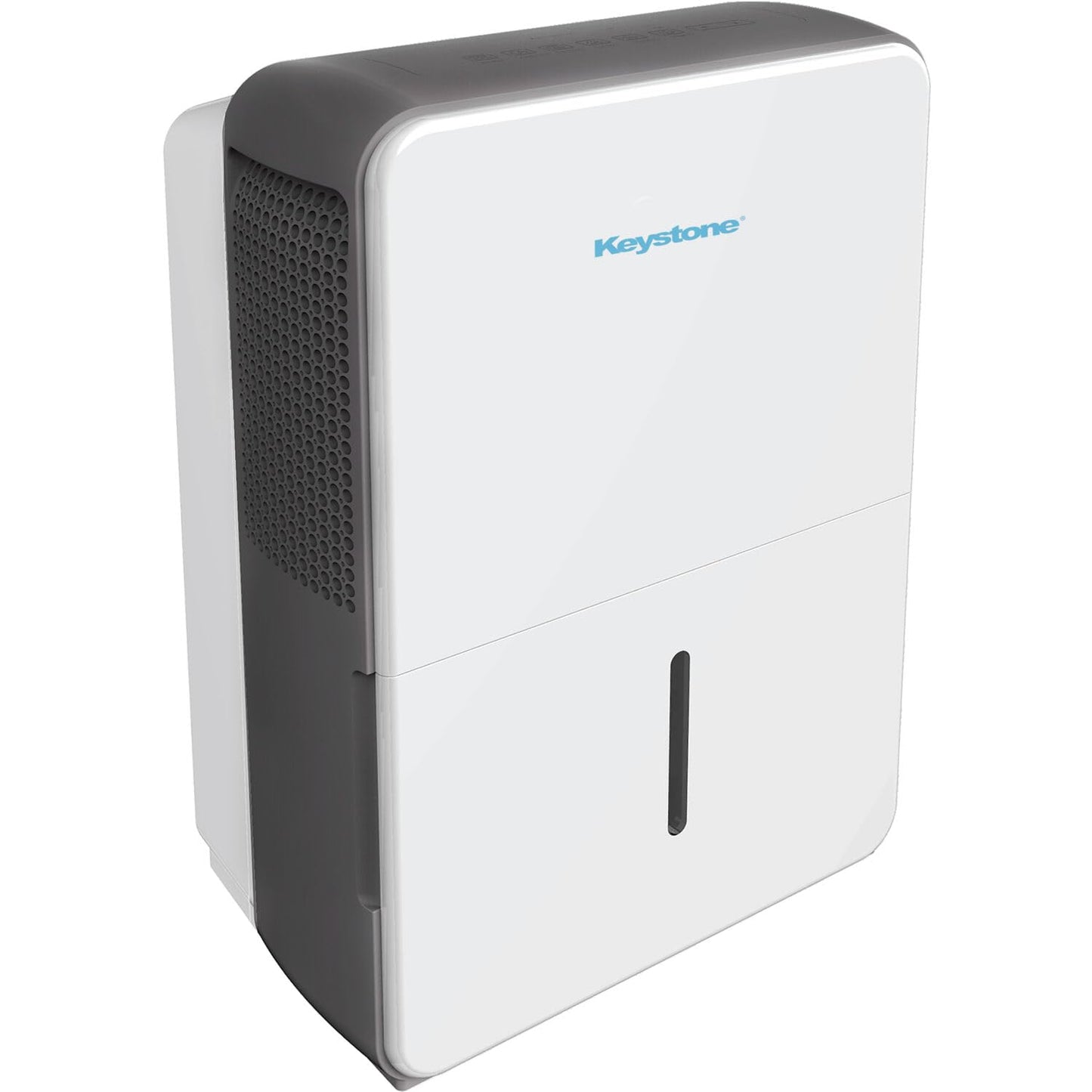 Keystone Energy Star 35-Pint Portable Dehumidifier for Extra Large Rooms Up to 3,000 Sq.Ft. with Auto-Shutoff & Timer, Quiet Hom