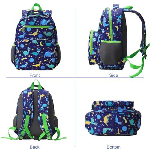 RHCPFOVR Boys Backpack for Elementary School, Backpack for Girls 5-8, Lightweight Kids Backpacks