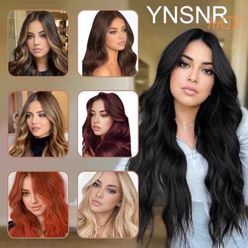 Tape in Hair Extensions Real Human Hair 24 Inch Balayage Chocolate Brown to Auburn Brown Tape for Skin Weft Hair Extension Invisible Tape in Hair Extensions Straight Remy Human Hair for Women 20pcs