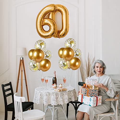 ROYUYE 10 Sets of Balloon Stands for Table Balloon Stand Allowing Balloons To Float Without Helium Tank Balloon Holder Dec...