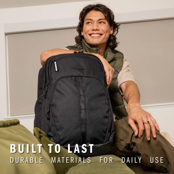 Primetime Large Backpack for women and men, big bag with laptop sleeve