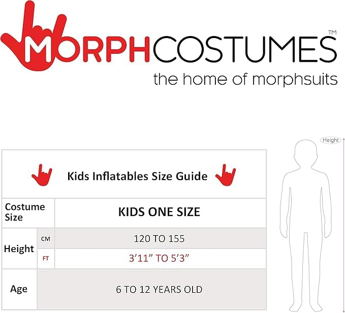 Morph Kids Alien Costume, Inflatable Alien Costume Kids, Aliens Blow Up Costumes Kid, Boys Inflatable Costumes